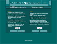 Tablet Screenshot of castplanet.com